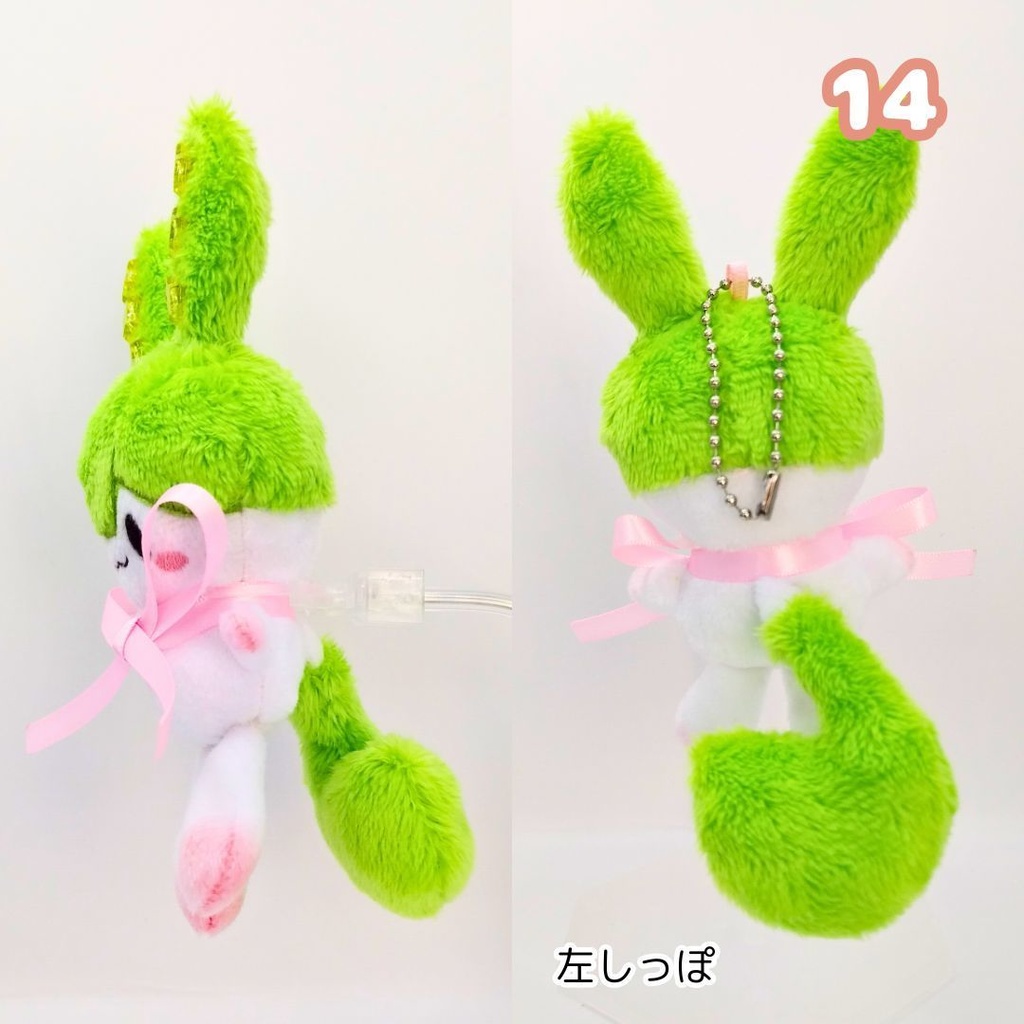 【完売】ハンドメイド妖精ずんだもん(あんこもん)ぬいぐるみマスコット 17 18 19 20