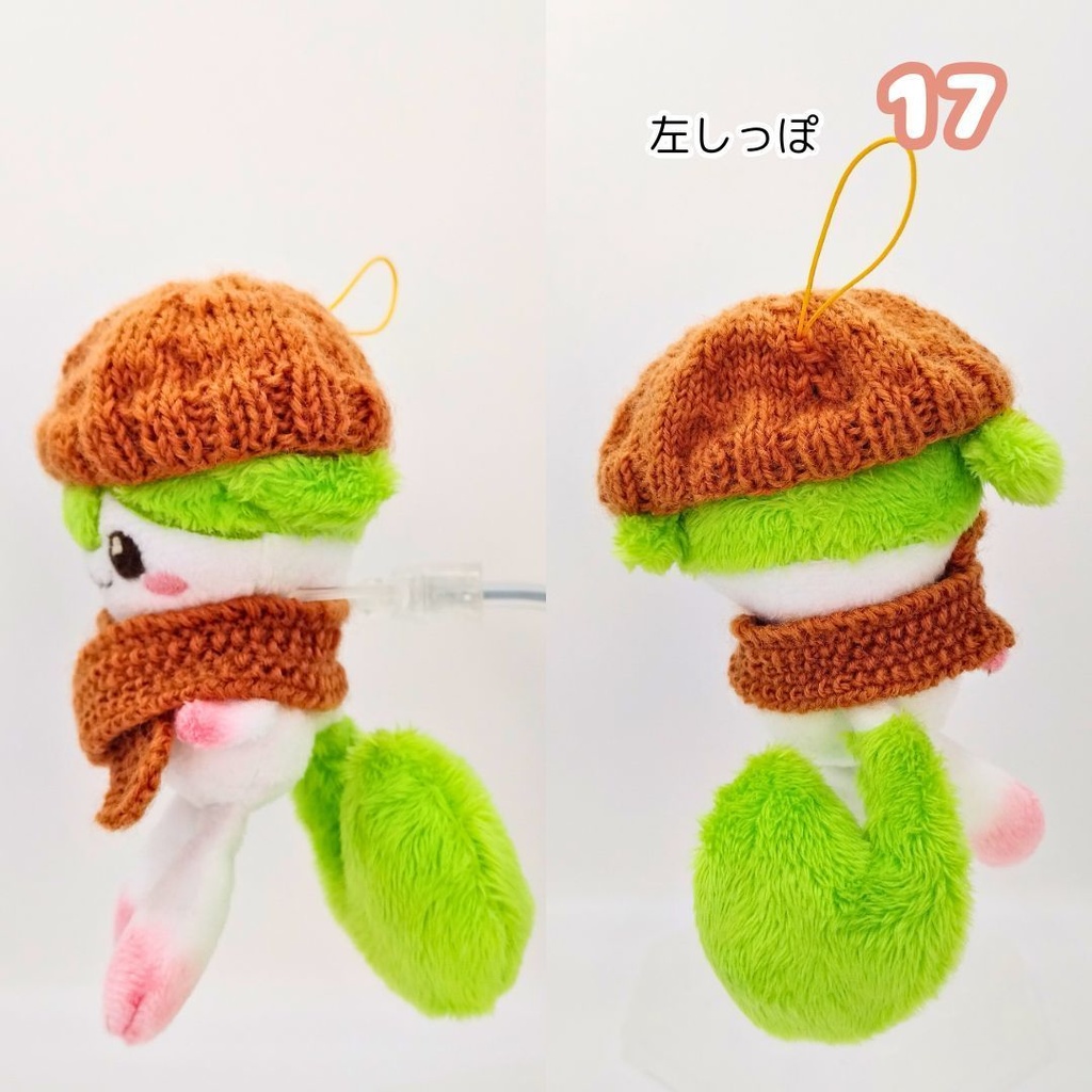 【完売】ハンドメイド妖精ずんだもん(あんこもん)ぬいぐるみマスコット 17 18 19 20