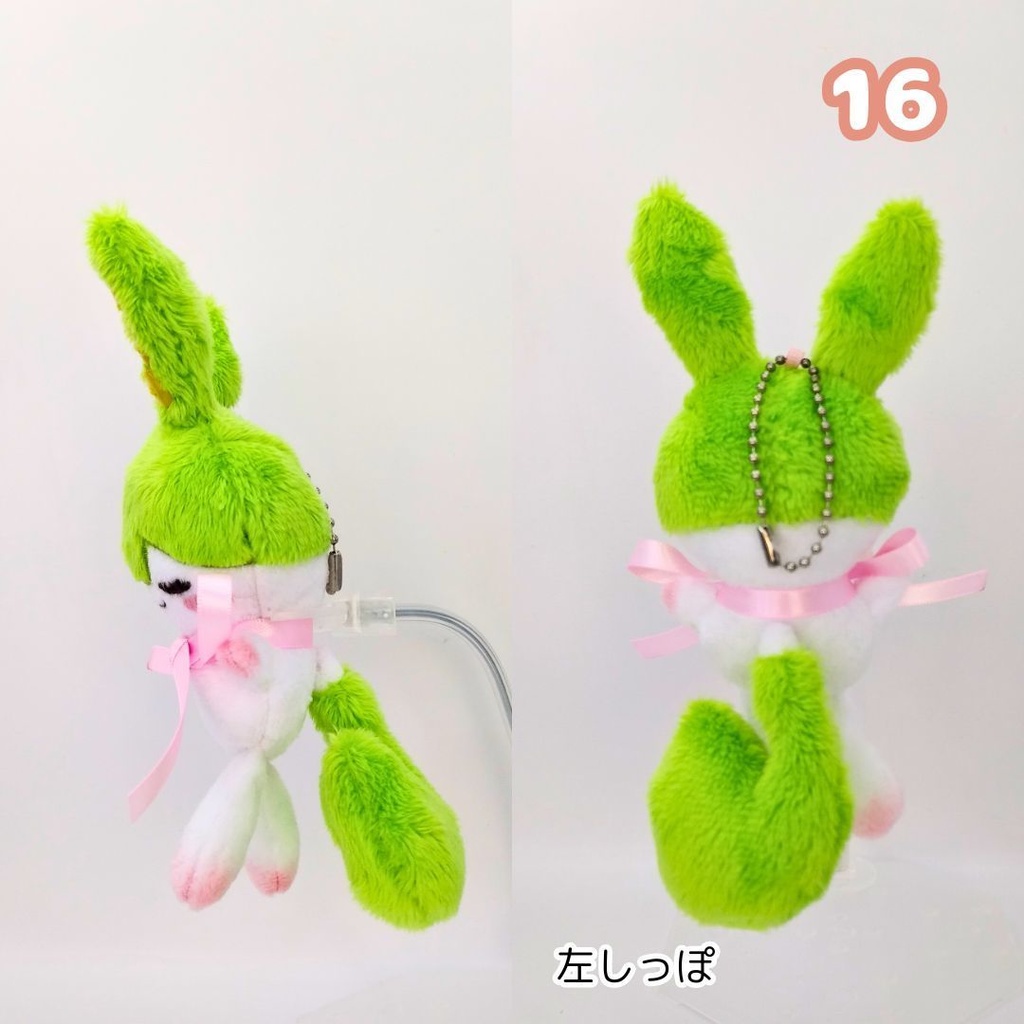 【完売】ハンドメイド妖精ずんだもん(あんこもん)ぬいぐるみマスコット 17 18 19 20