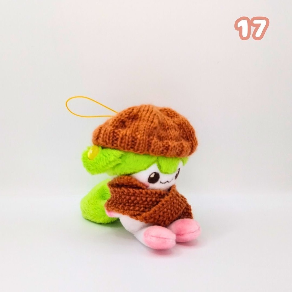 【完売】ハンドメイド妖精ずんだもん(あんこもん)ぬいぐるみマスコット 17 18 19 20