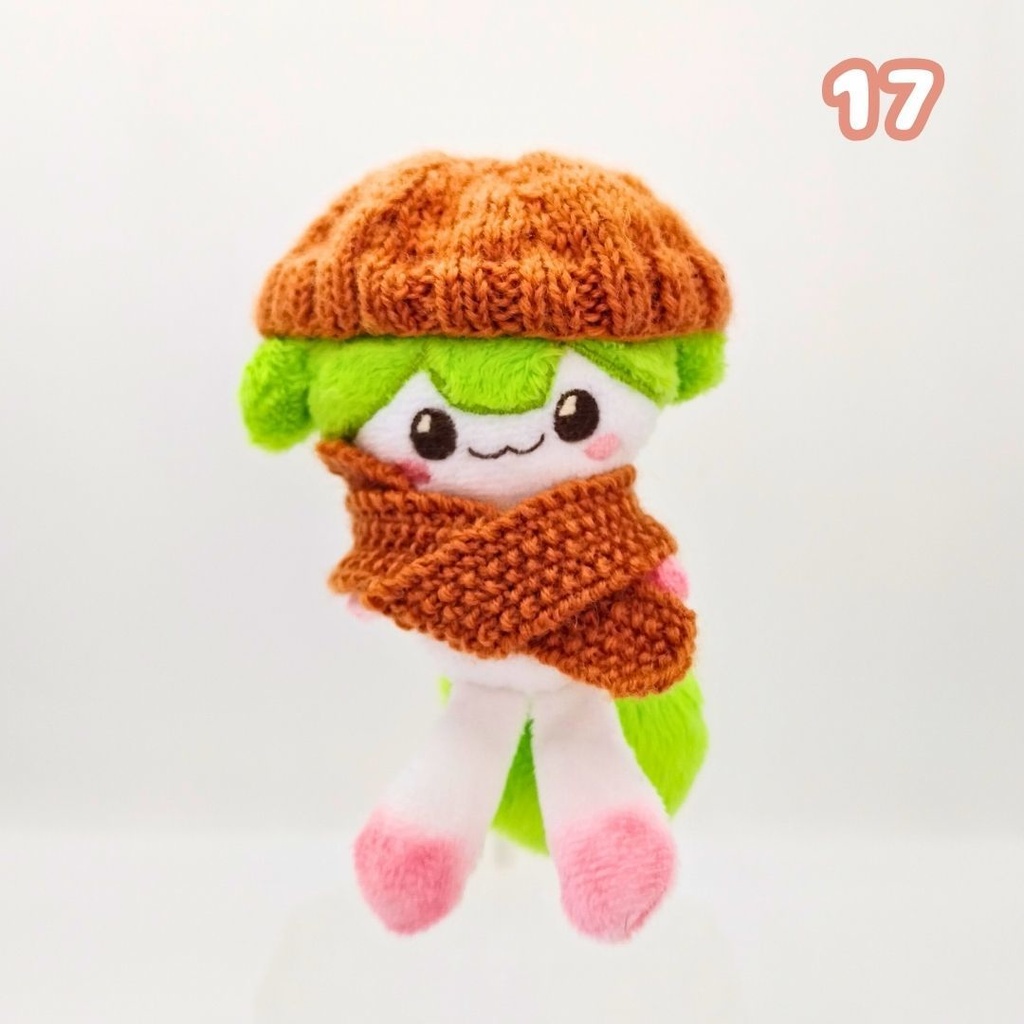 【完売】ハンドメイド妖精ずんだもん(あんこもん)ぬいぐるみマスコット 17 18 19 20