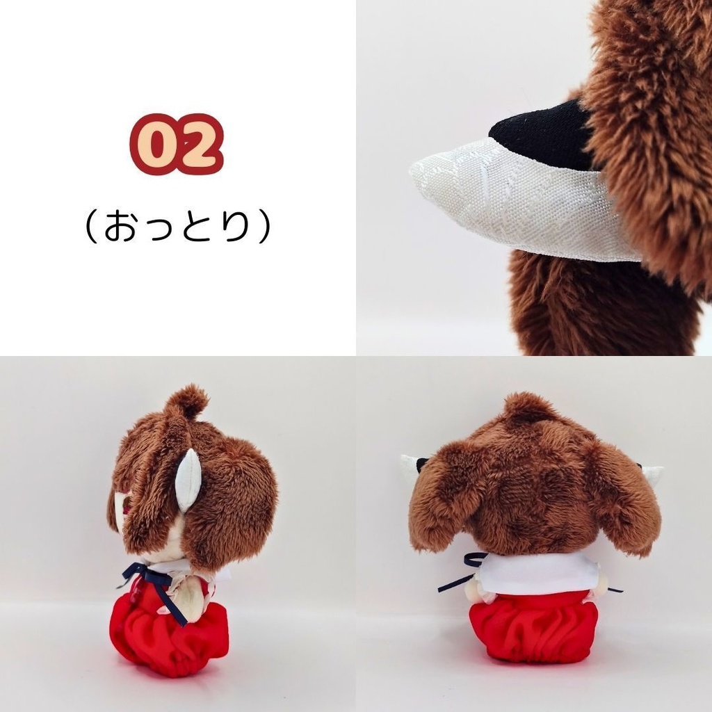 【完売】ハンドメイド東北きりたんぬいぐるみ 01 02