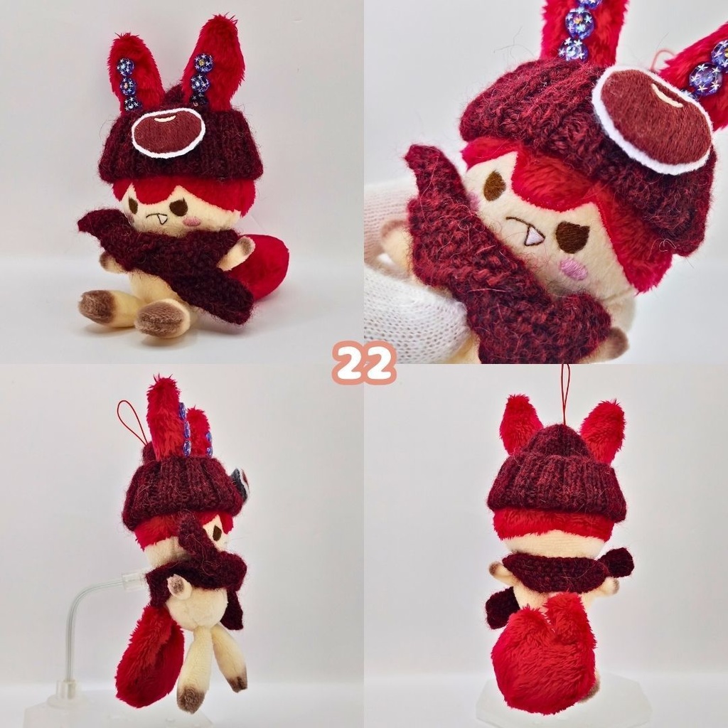 【完売】ハンドメイド妖精ずんだもん(あんこもん)ぬいぐるみマスコット 21 22 23 24 25