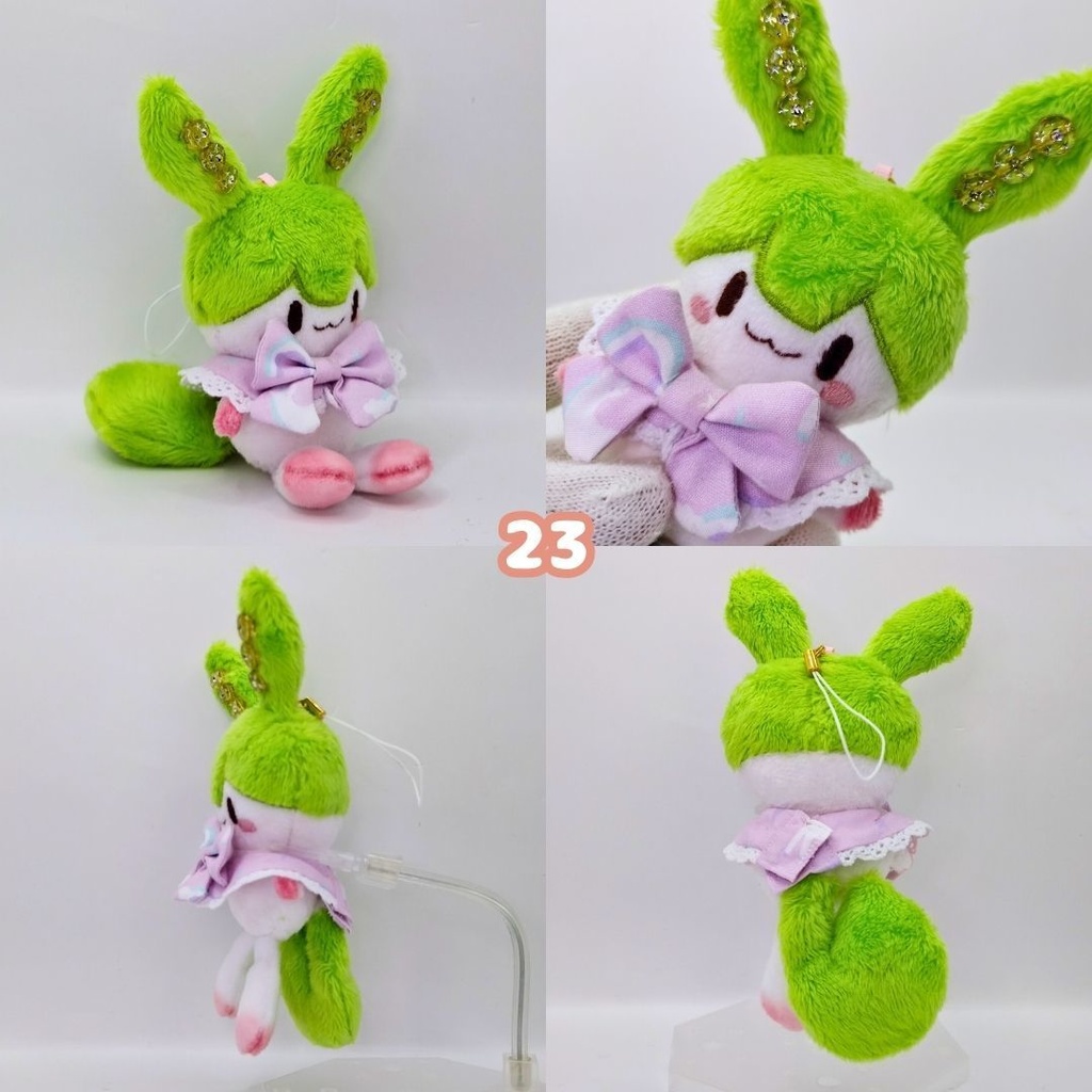 【完売】ハンドメイド妖精ずんだもん(あんこもん)ぬいぐるみマスコット 21 22 23 24 25