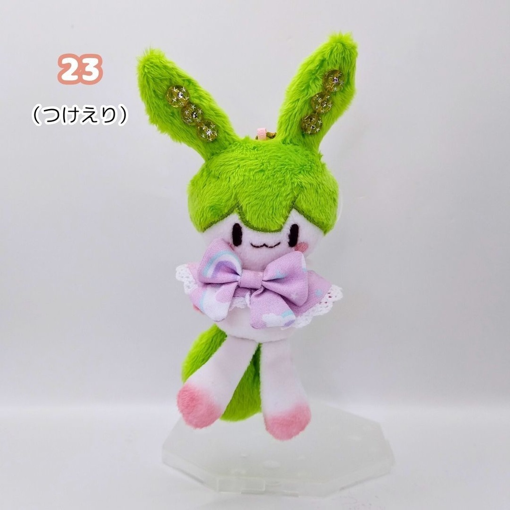 【完売】ハンドメイド妖精ずんだもん(あんこもん)ぬいぐるみマスコット 21 22 23 24 25