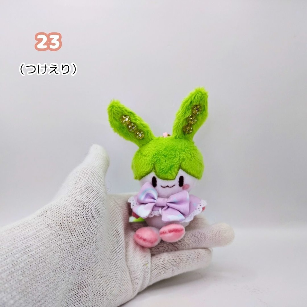 【完売】ハンドメイド妖精ずんだもん(あんこもん)ぬいぐるみマスコット 21 22 23 24 25