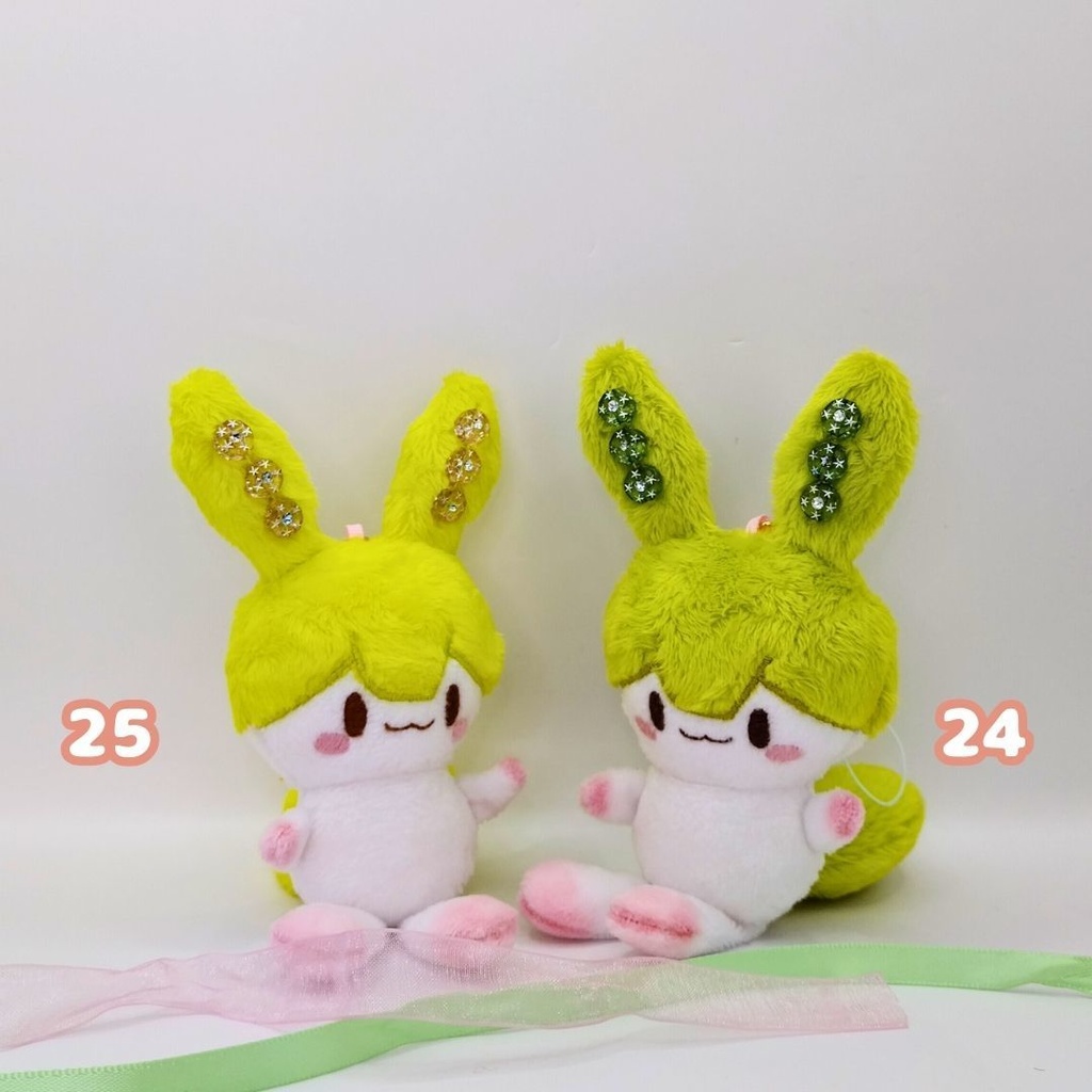 【完売】ハンドメイド妖精ずんだもん(あんこもん)ぬいぐるみマスコット 21 22 23 24 25