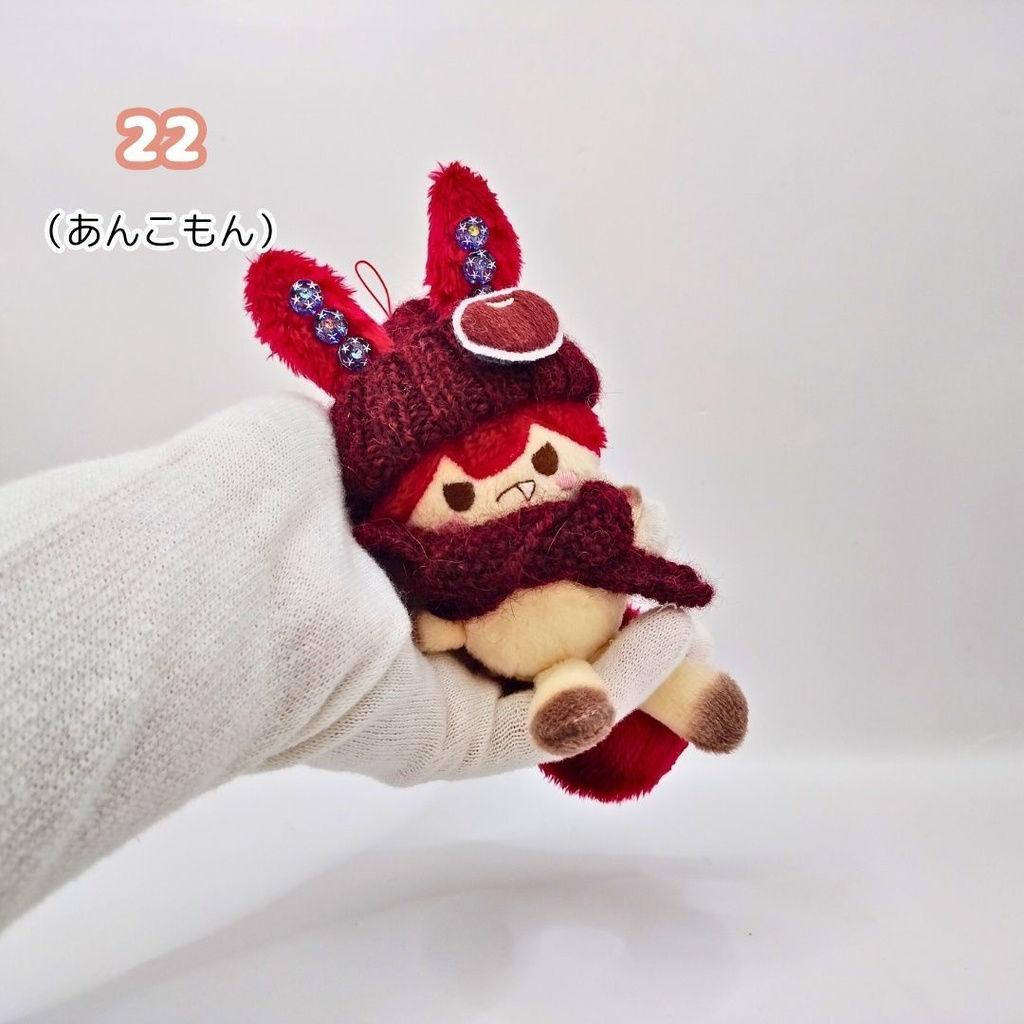 【完売】ハンドメイド妖精ずんだもん(あんこもん)ぬいぐるみマスコット 21 22 23 24 25