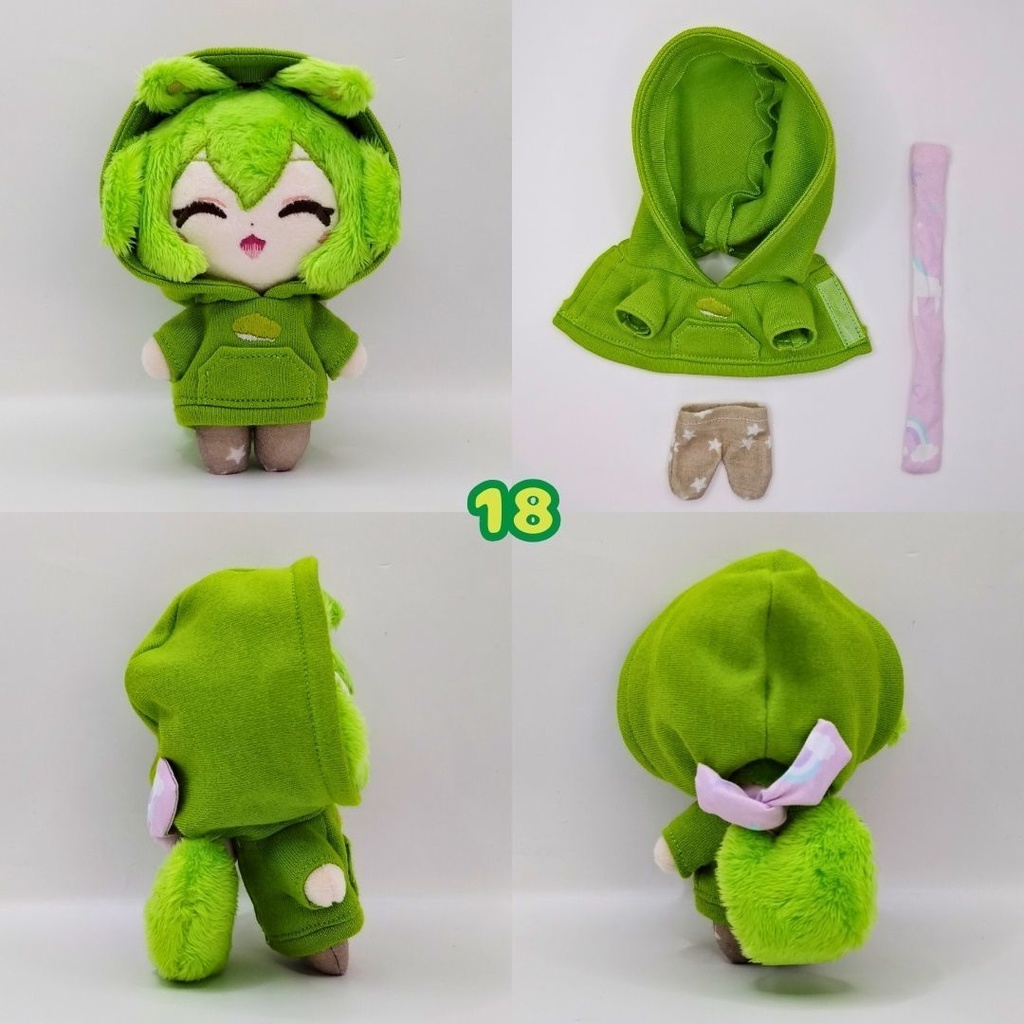 【完売】ハンドメイドずんだもんぬいぐるみ 17 18