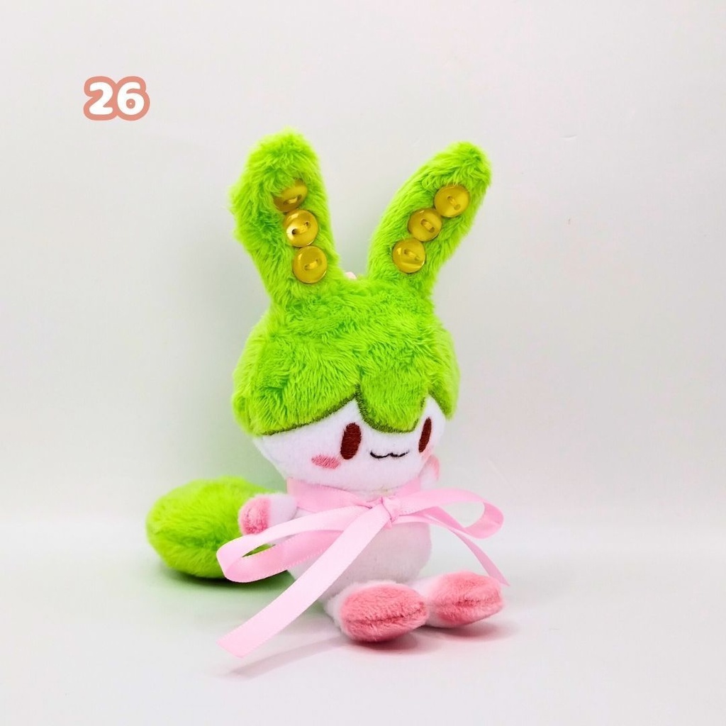 【完売】ハンドメイド妖精ずんだもん ぬいぐるみマスコット 26