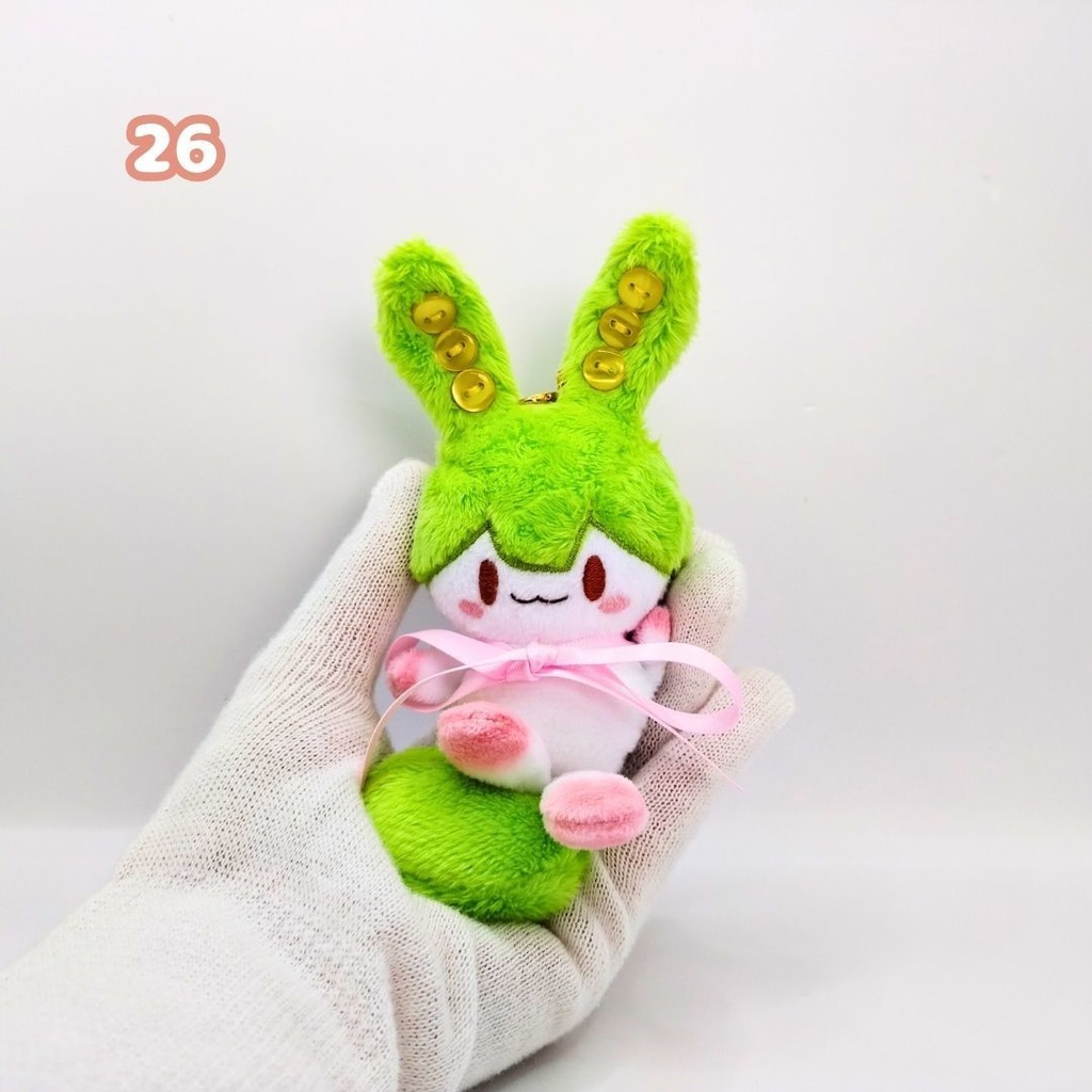 【完売】ハンドメイド妖精ずんだもん ぬいぐるみマスコット 26