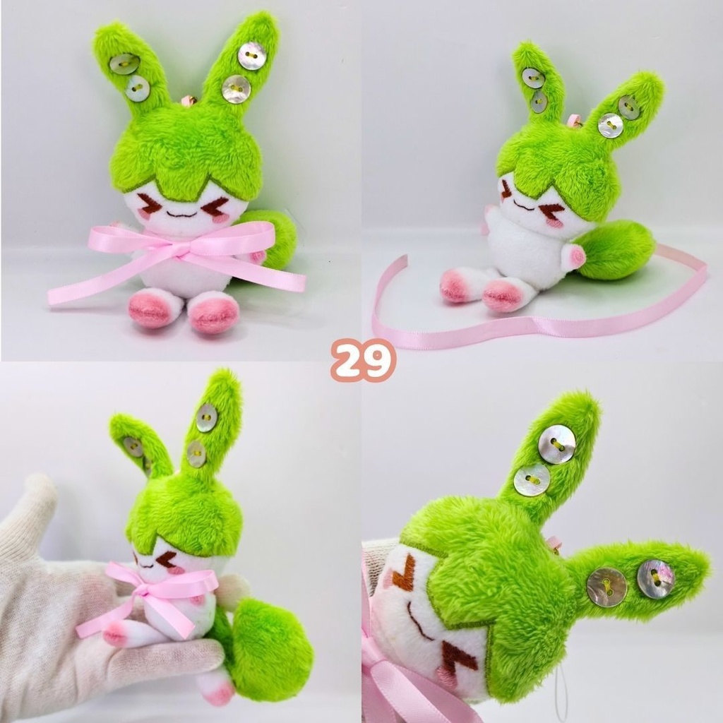 【完売】ハンドメイド妖精ずんだもん ぬいぐるみマスコット 27 28 29 30