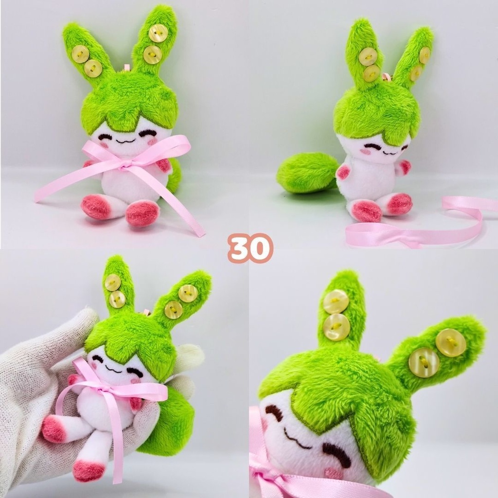 【完売】ハンドメイド妖精ずんだもん ぬいぐるみマスコット 27 28 29 30