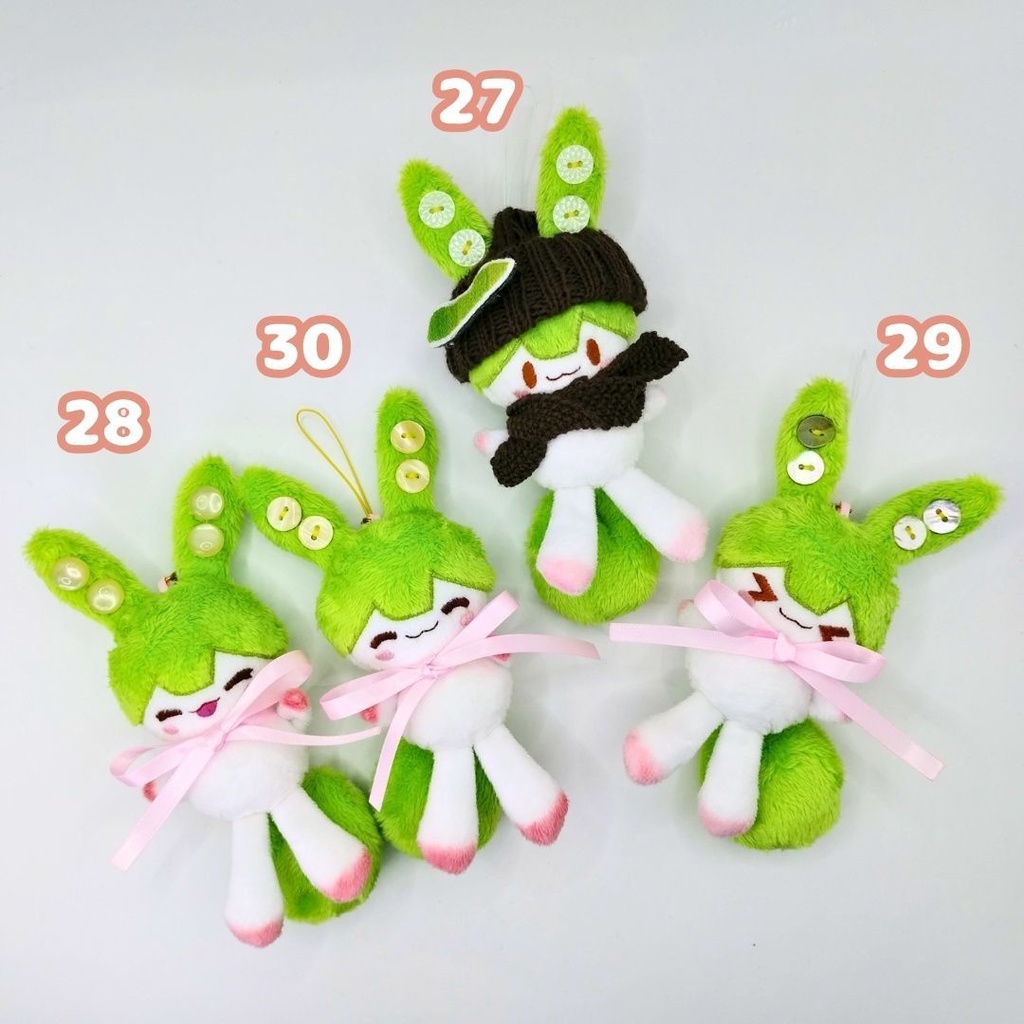 【完売】ハンドメイド妖精ずんだもん ぬいぐるみマスコット 27 28 29 30