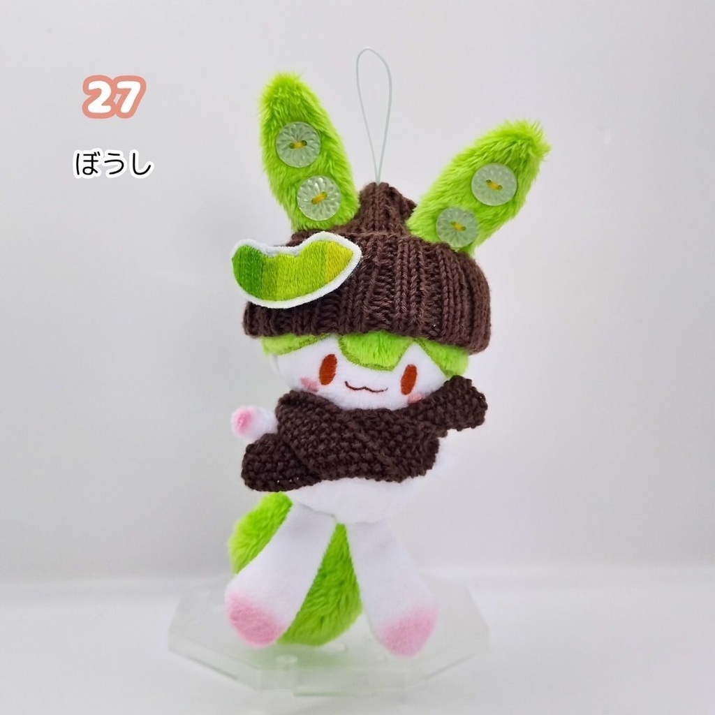 【完売】ハンドメイド妖精ずんだもん ぬいぐるみマスコット 27 28 29 30