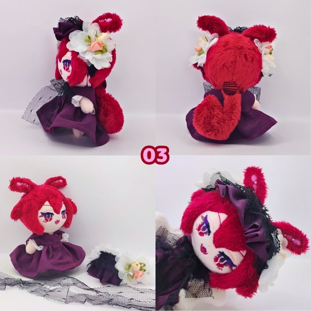 【完売】ハンドメイドぬいぐるみ 小さいずんだもんとずんだもんとあんこもん (ずんだもん 19 20、あんこもん 03)