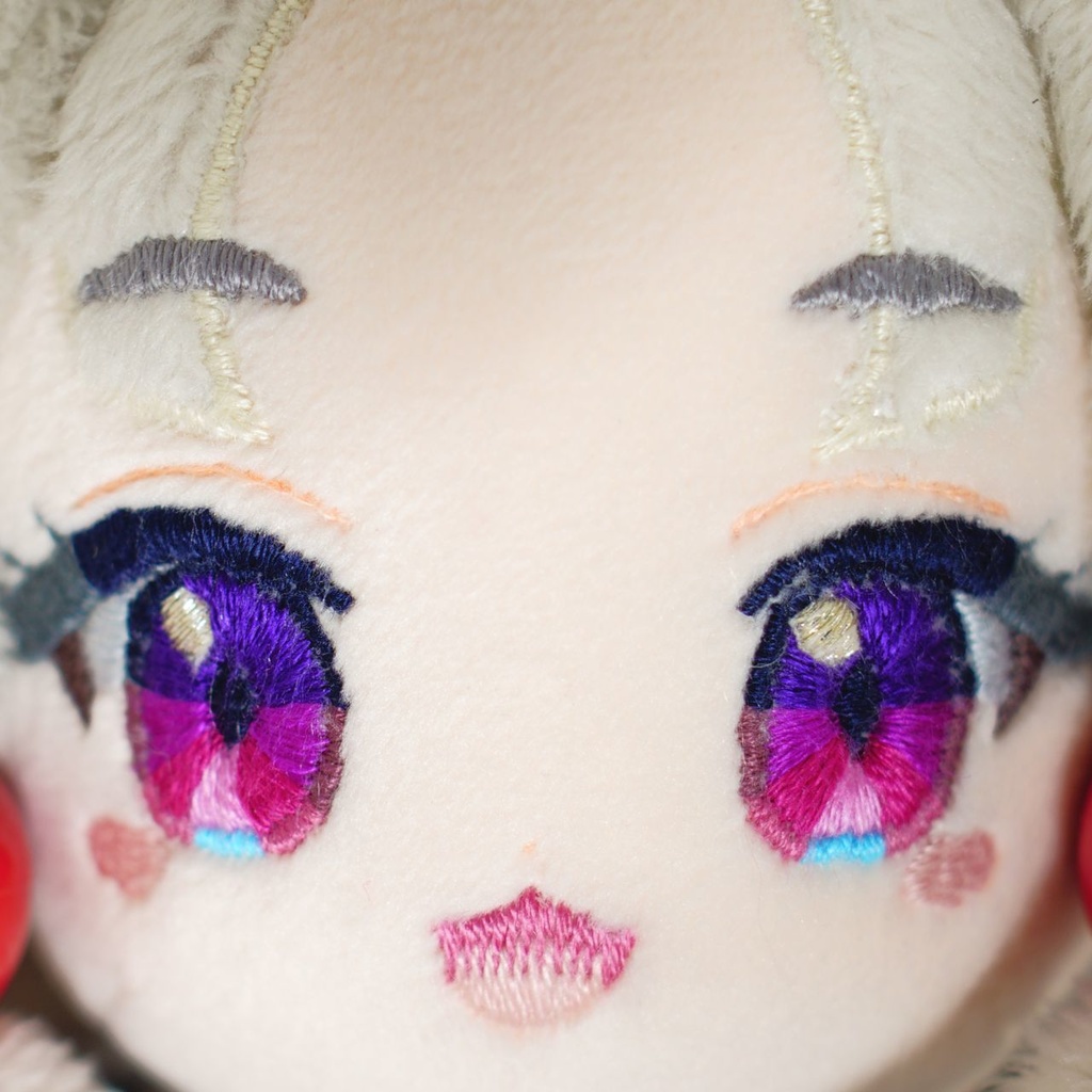 【完売】いたいけなイタコちゃんぬいぐるみ with うしろのあいつ(ハンドメイド 東北イタコぬいぐるみ 01)