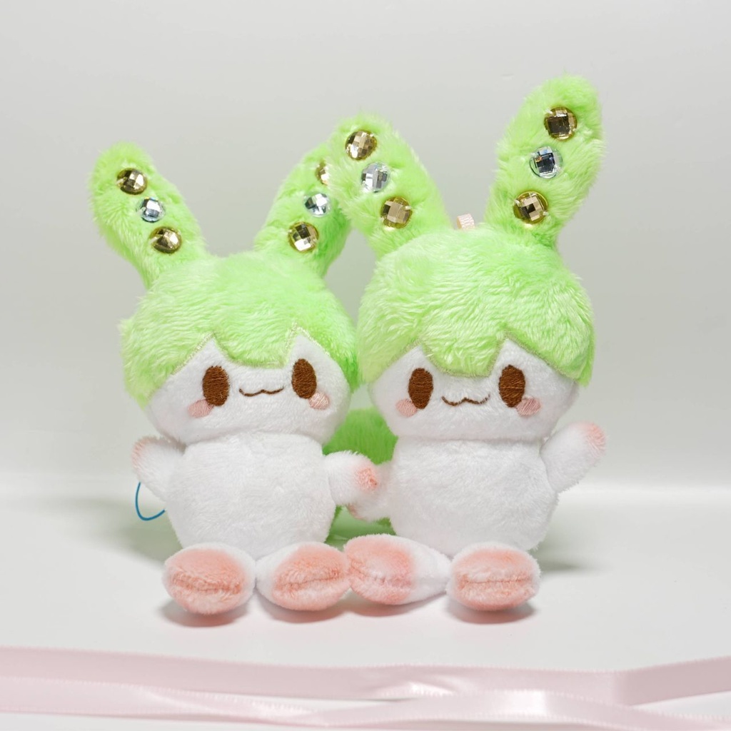 【完売】妖精ずんだもんぬいぐるみ 36 37(ぱっちり)