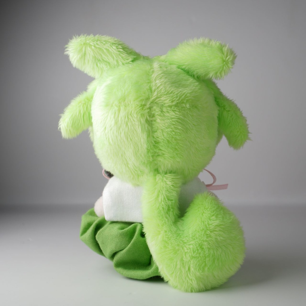 【完売】ハンドメイドの小さいずんだもんのぬいぐるみ(ずんだもん 21)