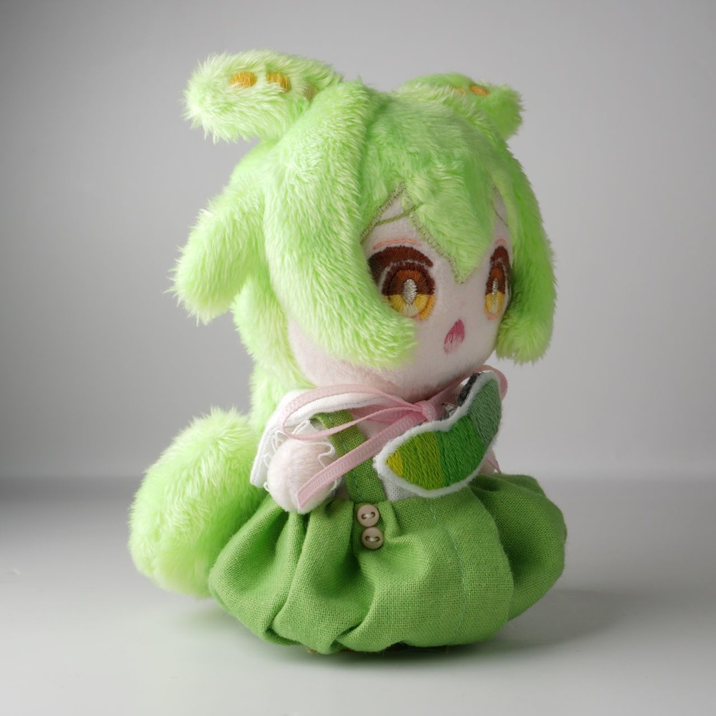 【完売】ハンドメイドの小さいずんだもんのぬいぐるみ(ずんだもん 21)