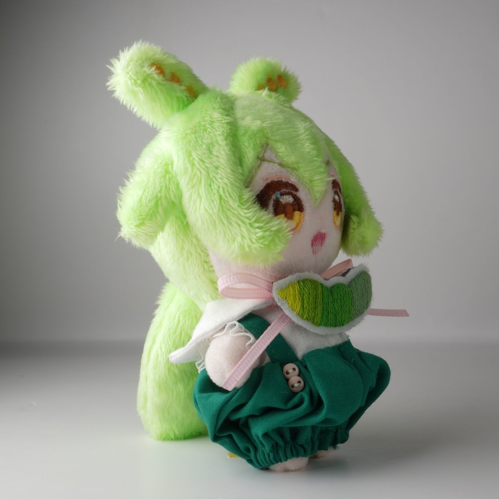 【完売】ハンドメイドの小さいずんだもんのぬいぐるみ(ずんだもん 22)