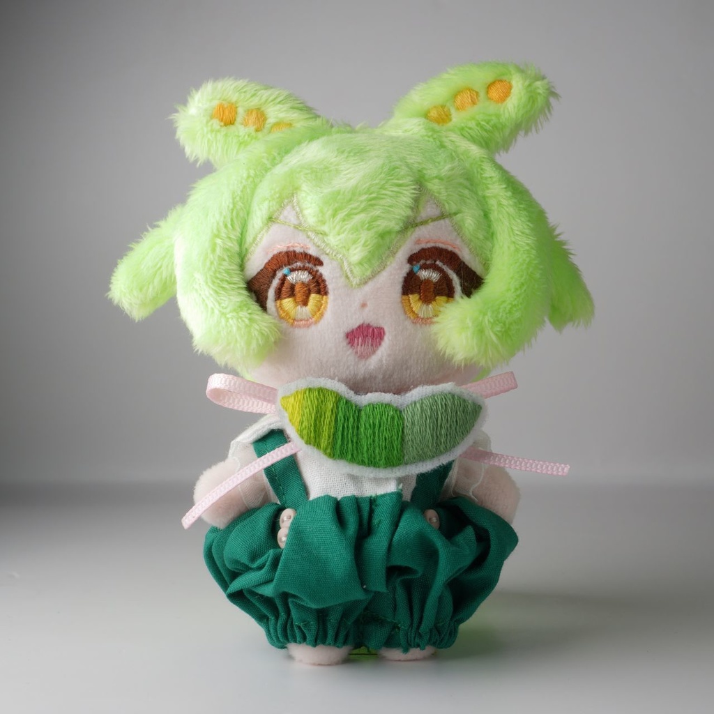 【完売】ハンドメイドの小さいずんだもんのぬいぐるみ(ずんだもん 22)