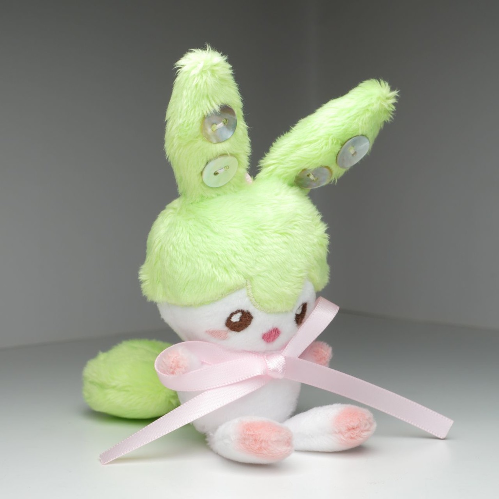 【完売】ハンドメイド妖精ずんだもんぬいぐるみ 39(くりくり)