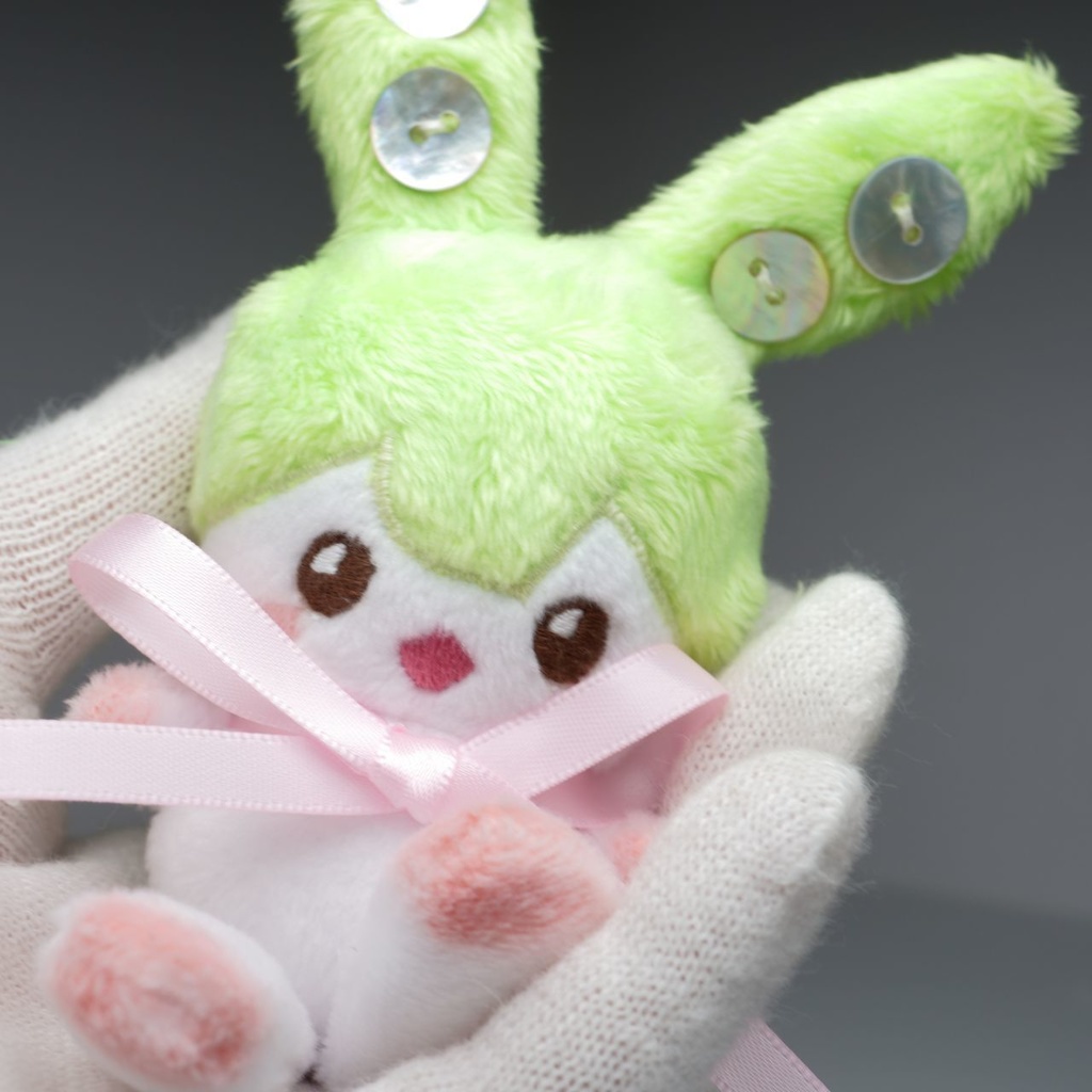 【完売】ハンドメイド妖精ずんだもんぬいぐるみ 39(くりくり)