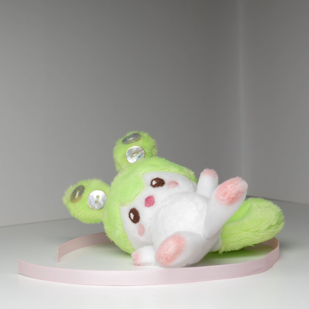 【完売】ハンドメイド妖精ずんだもんぬいぐるみ 39(くりくり)