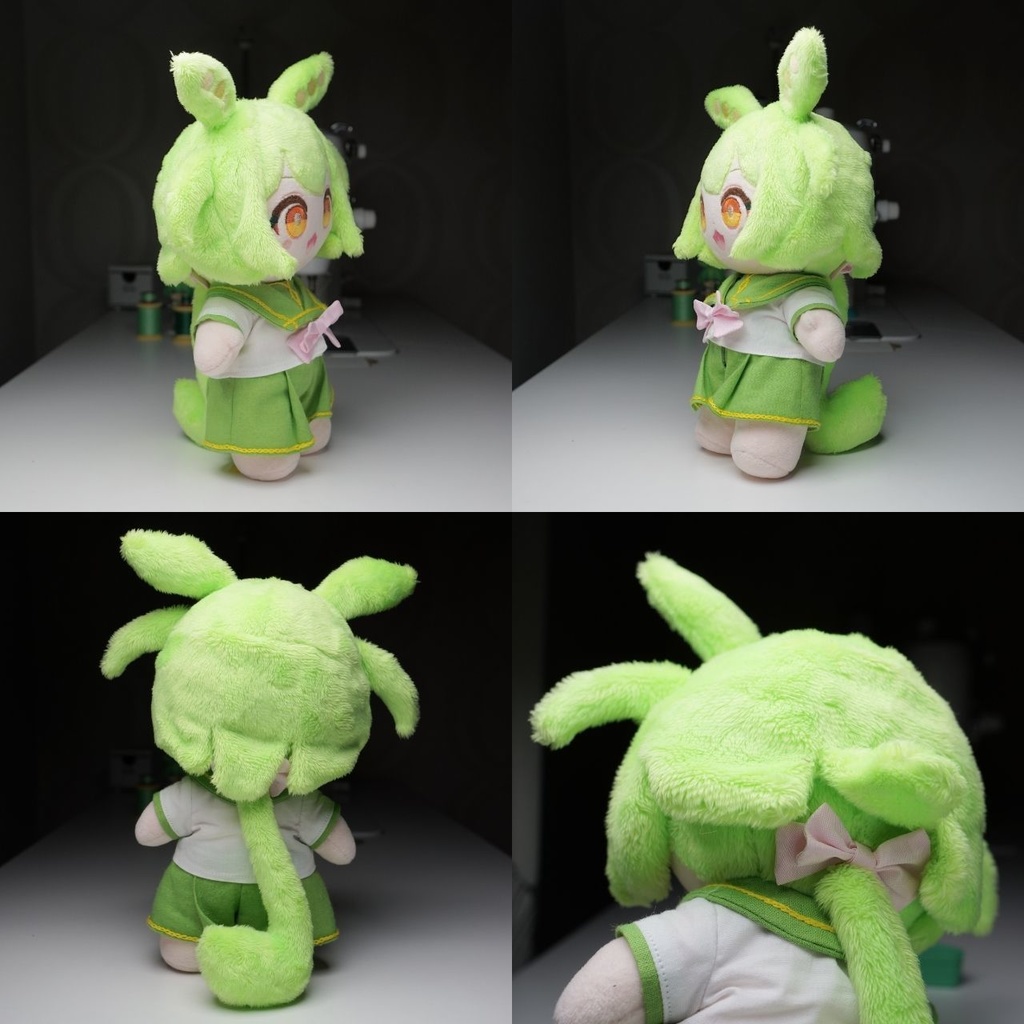 【完売】ハンドメイド制服ずんだもんぬいぐるみ(ずんだもん 23)