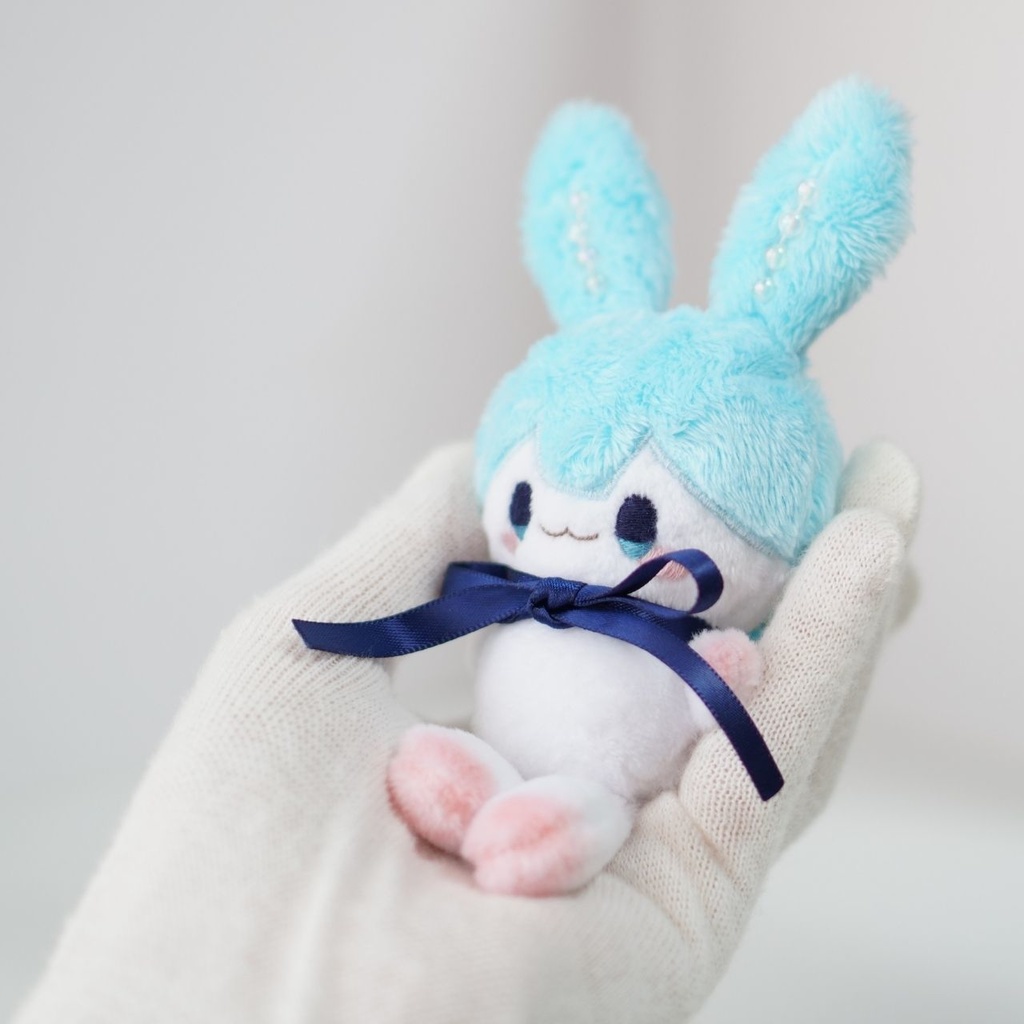 【完売】ハンドメイド妖精ずんだもんぬいぐるみ 41(水色)