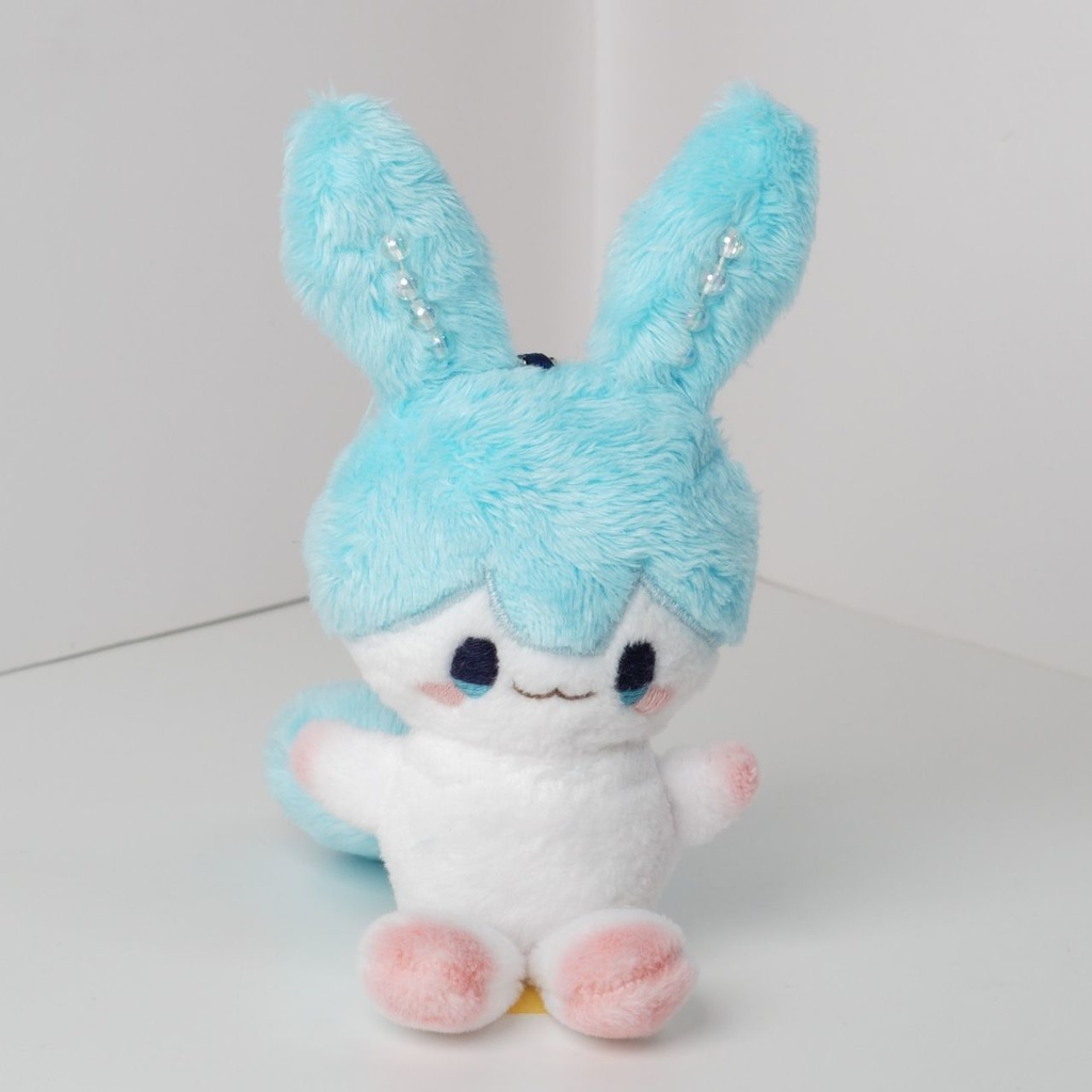 【完売】ハンドメイド妖精ずんだもんぬいぐるみ 41(水色)