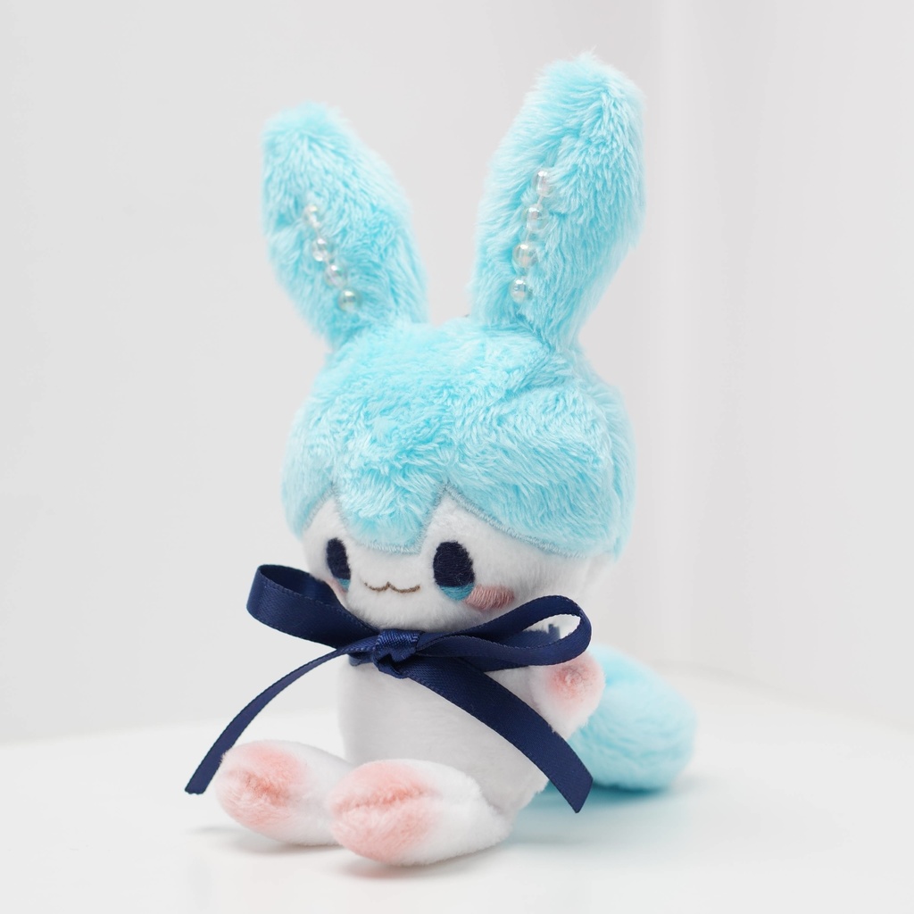 【完売】ハンドメイド妖精ずんだもんぬいぐるみ 41(水色)