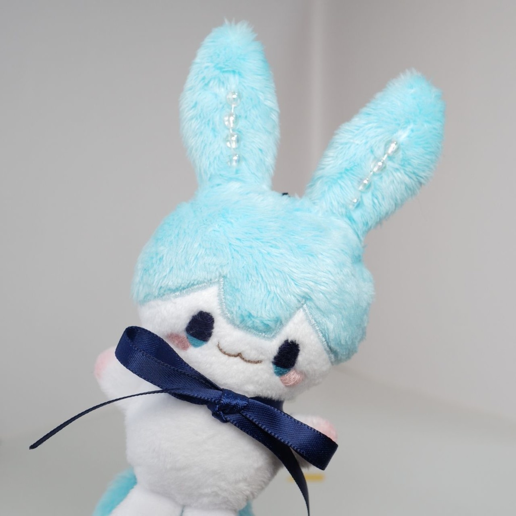 【完売】ハンドメイド妖精ずんだもんぬいぐるみ 41(水色)