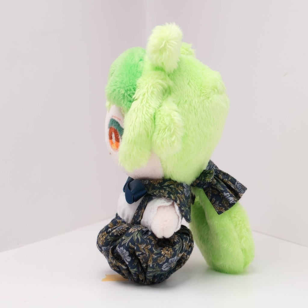 ハンドメイドの小さいずんだもんのぬいぐるみ(ずんだもん 24)