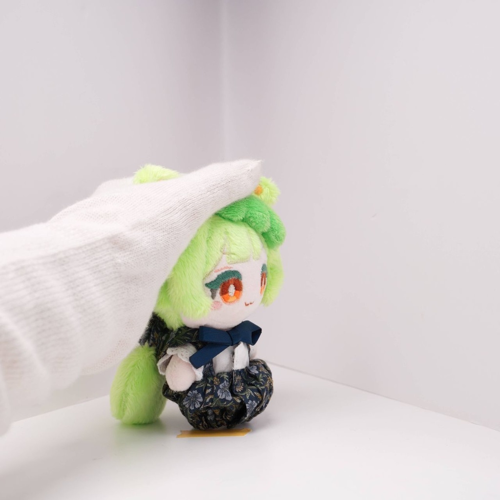 ハンドメイドの小さいずんだもんのぬいぐるみ(ずんだもん 24)