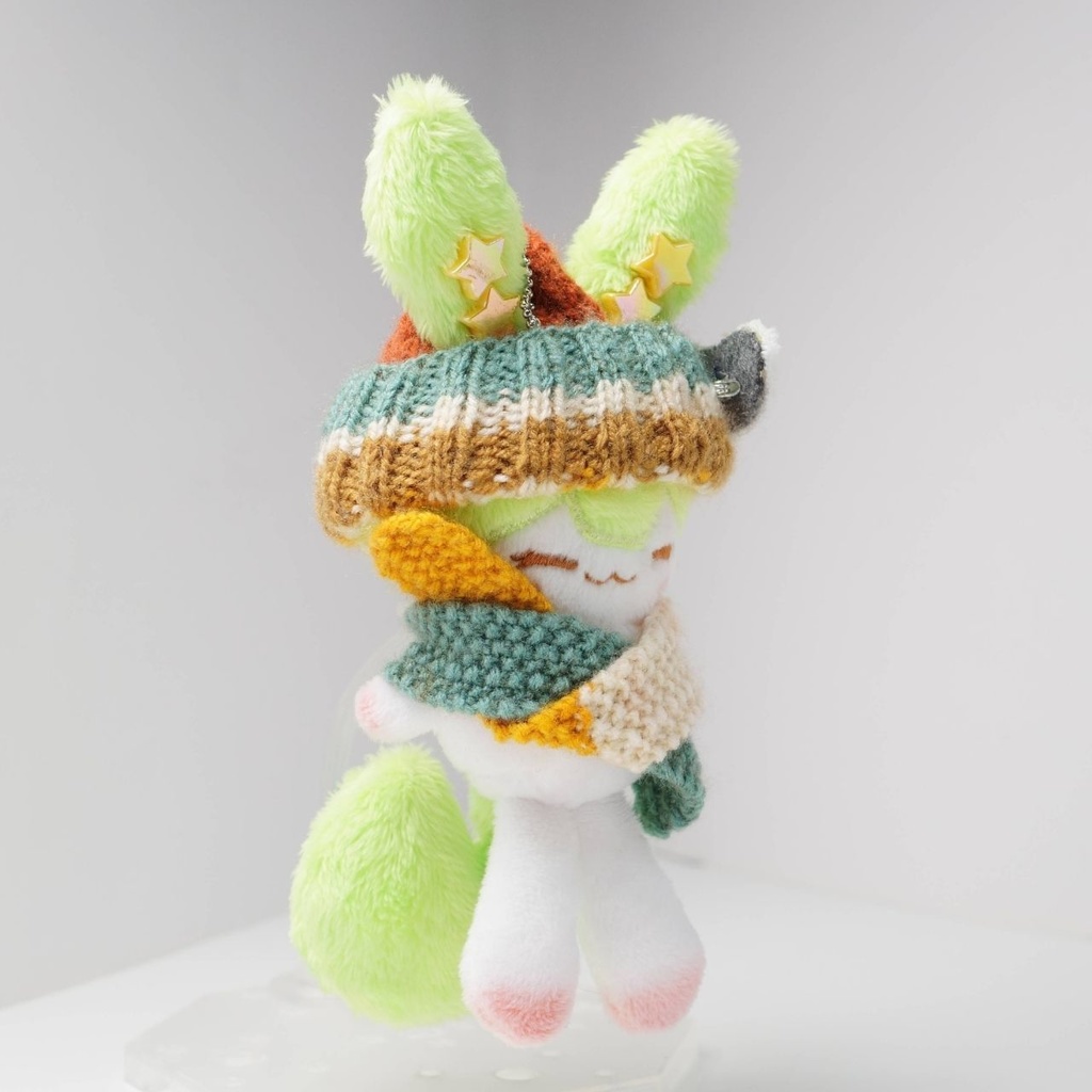 【12月2日まで抽選】ハンドメイド妖精ずんだもんぬいぐるみ 42(通常色・おもはゆ)