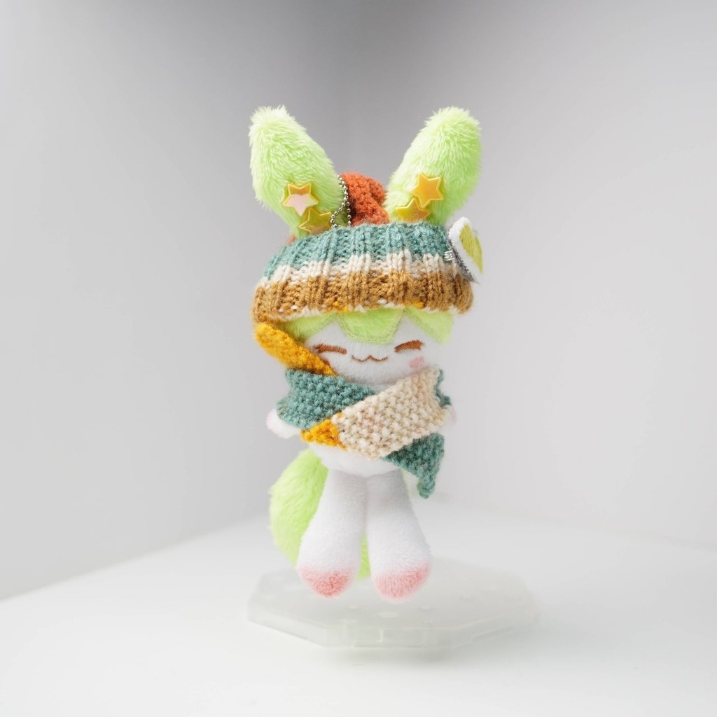 【12月2日まで抽選】ハンドメイド妖精ずんだもんぬいぐるみ 42(通常色・おもはゆ)