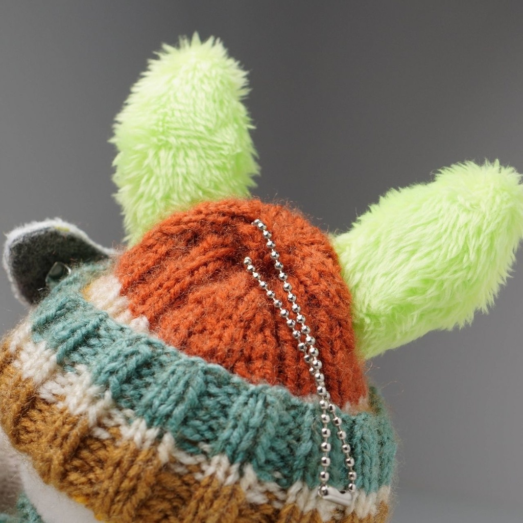 【12月2日まで抽選】ハンドメイド妖精ずんだもんぬいぐるみ 42(通常色・おもはゆ)