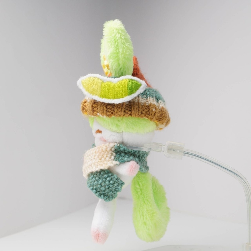 【12月2日まで抽選】ハンドメイド妖精ずんだもんぬいぐるみ 42(通常色・おもはゆ)