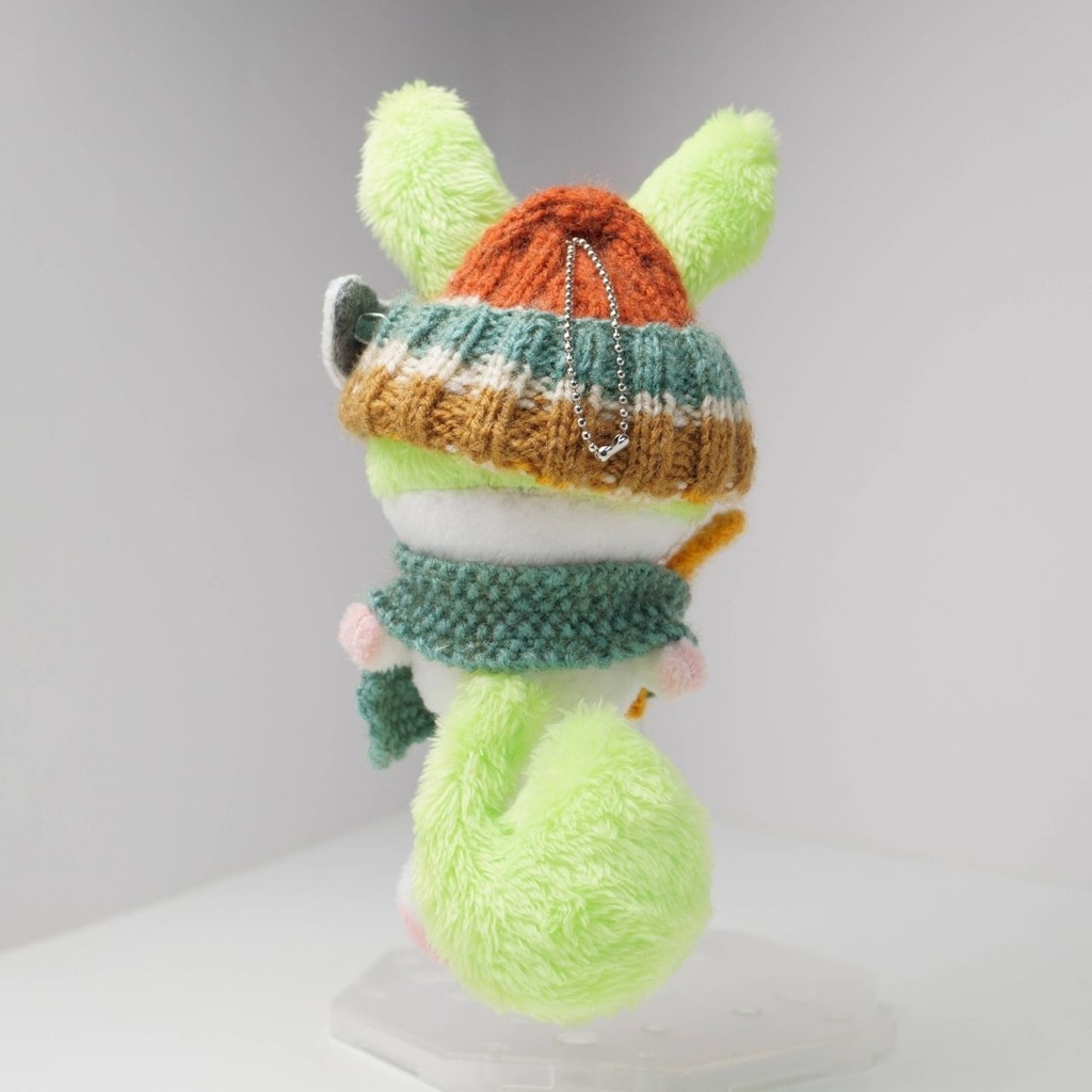 【12月2日まで抽選】ハンドメイド妖精ずんだもんぬいぐるみ 42(通常色・おもはゆ)