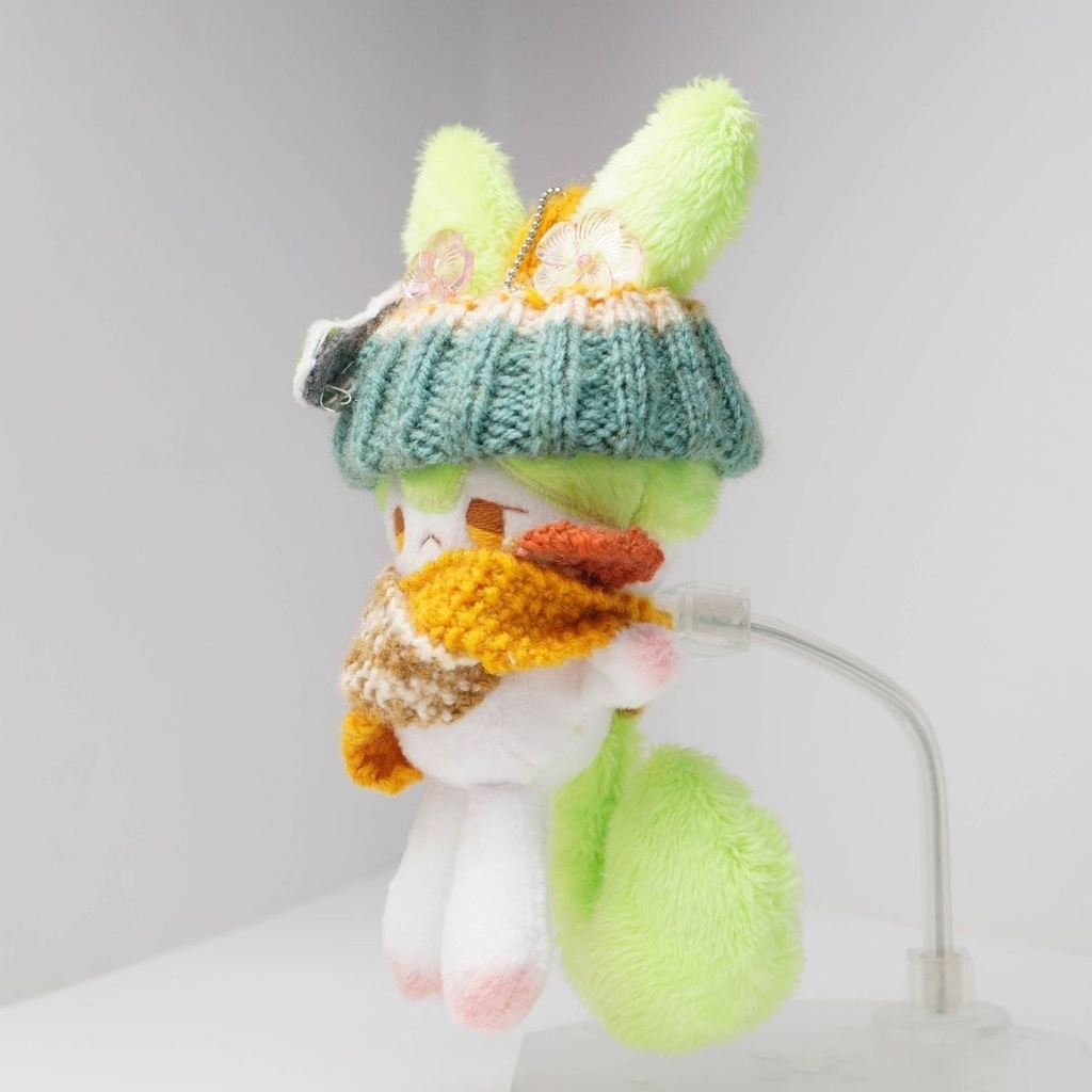 【12月2日まで抽選】ハンドメイド妖精ずんだもんぬいぐるみ 43(通常色・しょぼしょぼ))