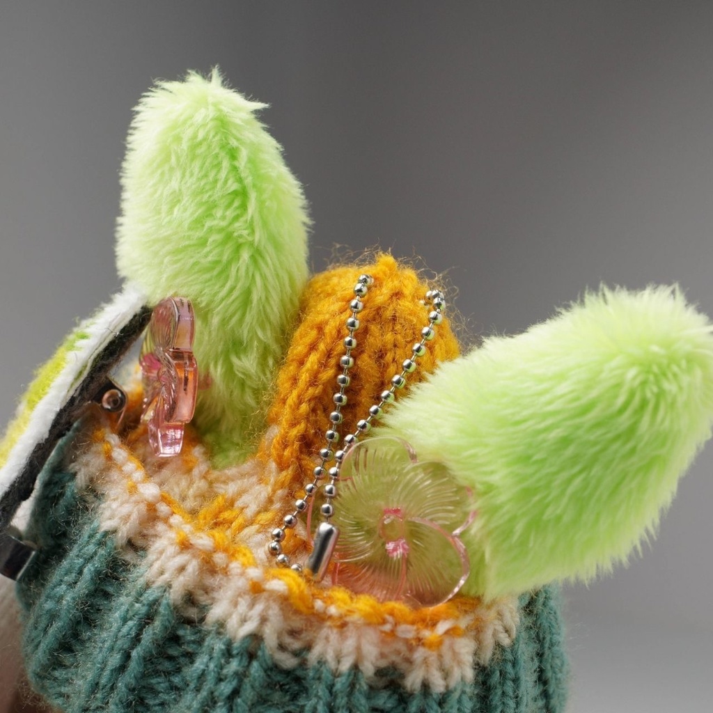 【12月2日まで抽選】ハンドメイド妖精ずんだもんぬいぐるみ 43(通常色・しょぼしょぼ))