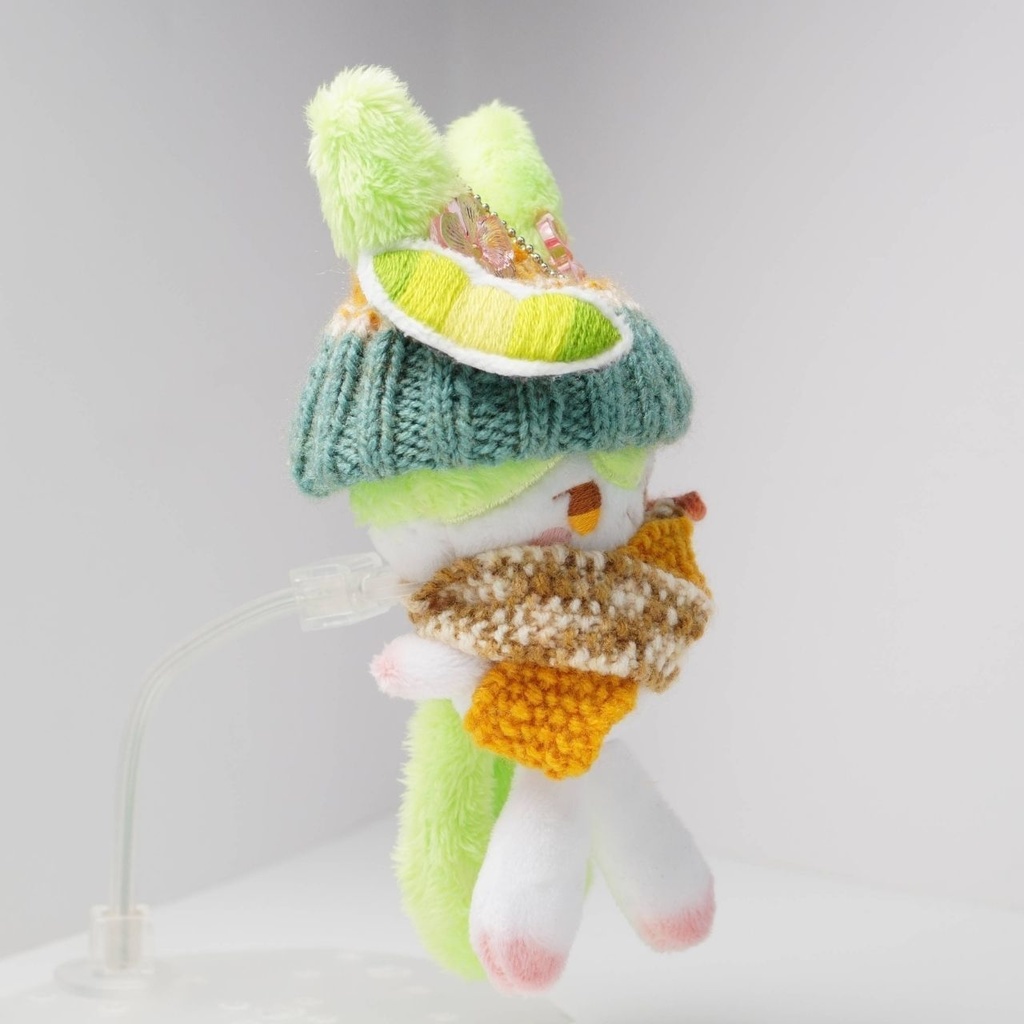 【12月2日まで抽選】ハンドメイド妖精ずんだもんぬいぐるみ 43(通常色・しょぼしょぼ))