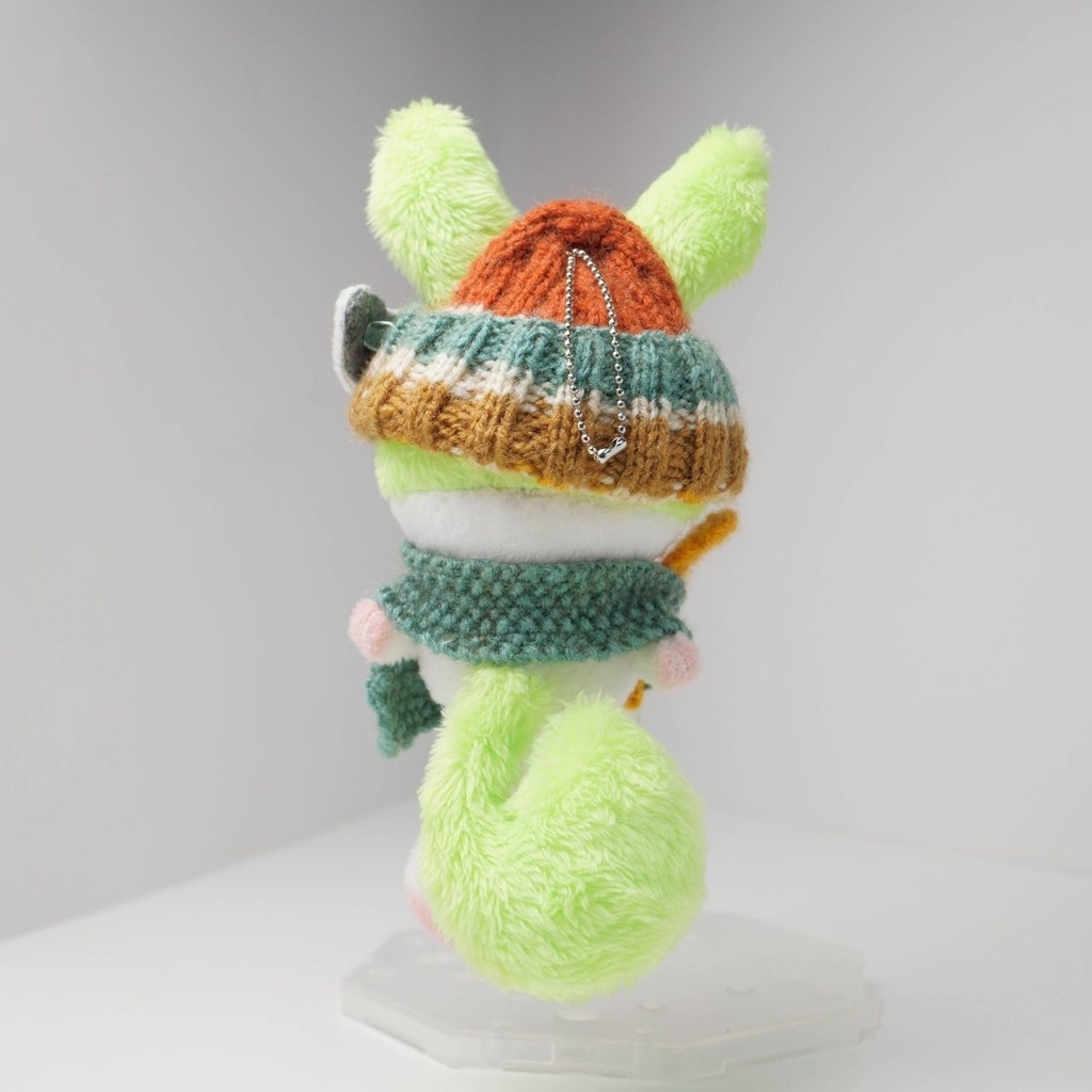 【12月2日まで抽選】ハンドメイド妖精ずんだもんぬいぐるみ 43(通常色・しょぼしょぼ))