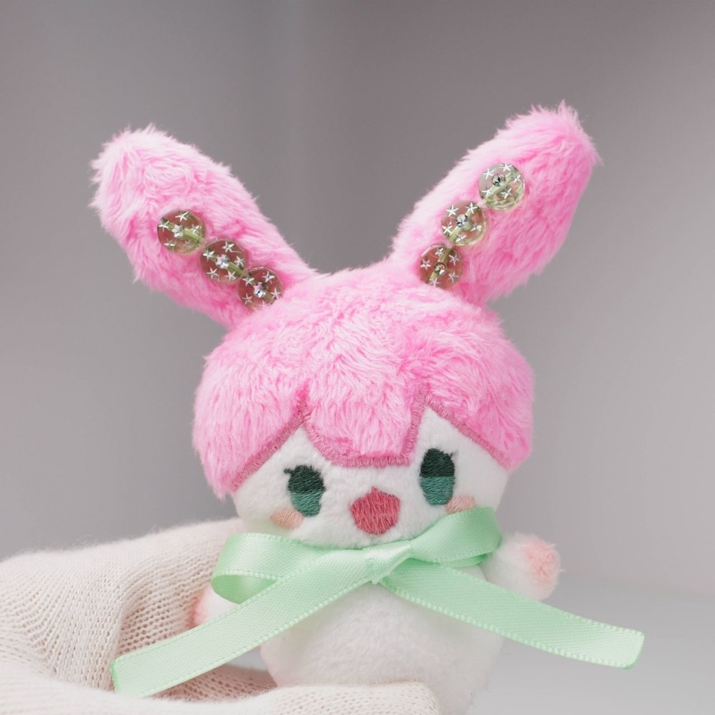 【12月2日まで抽選】ハンドメイド妖精ずんだもんぬいぐるみ 45(ピンク)