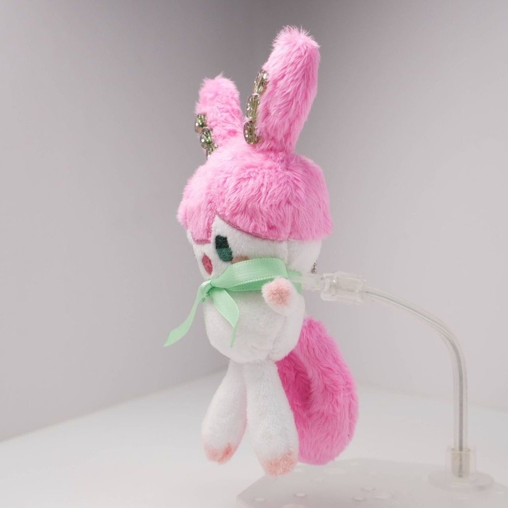 【12月2日まで抽選】ハンドメイド妖精ずんだもんぬいぐるみ 45(ピンク)