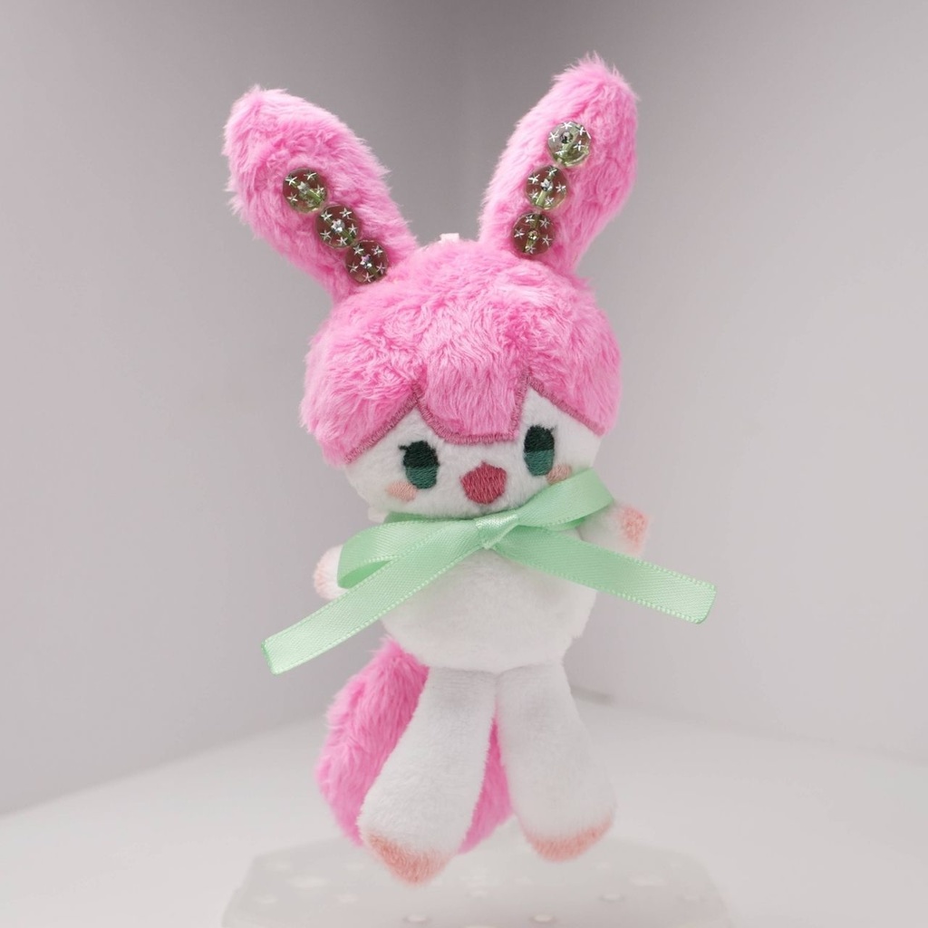 【12月2日まで抽選】ハンドメイド妖精ずんだもんぬいぐるみ 45(ピンク)