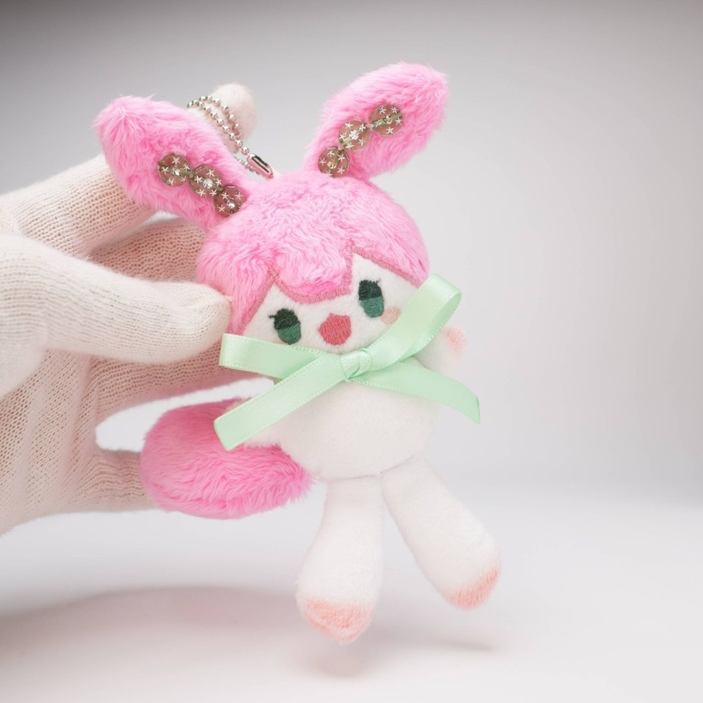 【完売】ハンドメイド妖精ずんだもんぬいぐるみ 45(ピンク)