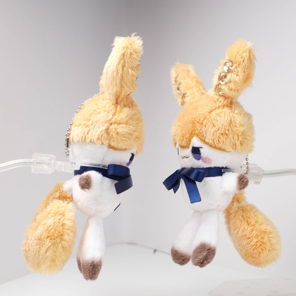 【12月2日まで抽選】ハンドメイド妖精ずんだもんぬいぐるみ 46, 47(きな粉色)